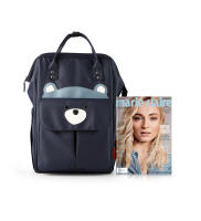 Bolsa De Diaper Impermeable Para Mamá Con Diseño Cartoon Gran Capacidad Para Viajes Bolsa De Bebé Con Estilo Mochila Para Calefacción Y Carrito De Bebé - details 16