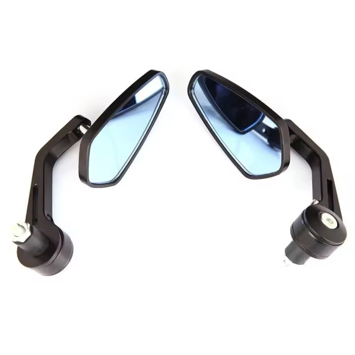 Espejos Retrovisores De Moto De Aluminio De Alta Resistencia Compatible Con Manillar De 7/8" Para Motocicletas Yamaha - 1