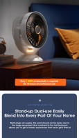 Ventilador de aire acondicionado portátil, Aparato de refrigeración Usb, Silencioso, Móvil, recargable, para el hogar, Envío Free - details 8