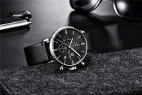 Reloj Deportivo Para Hombre PAGANI DESIGN De Cuero Genuino Y Cuarzo Automático Resistente Al Agua Con Cronógrafo VK67 Reloj Hombre De Lujo - details 13