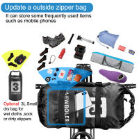 Bolsa Impermeable Para Bicicleta NEWBOLER 10/15L Bolsa De Manillar Para Bicicleta De Carretera Y MTB Accesorios De Bicicleta - details 2