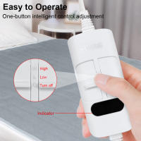 Manta Eléctrica Con Termostato Automático Calefactor De Cama Calentador De Matrícula 220V Para Dormitorio Calentador Rápido - details 8
