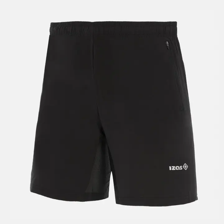 Pantalon Corto Dufour Izas color Negro, pantalon elástico transpirable, bolsillos con cremallera - 1