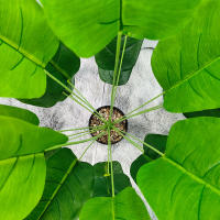 Planta Artificial De Banano Verde Grande 86-120cm Decoración Para Interior Y Exterior Ideal Para Bodas Y Jardines - details 28