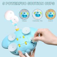 Juego de baño para niños con música, máquina de burbujas de baño de elefante con ducha y fuente de bola de sopado automático, juego de ducha, Gift - details 2