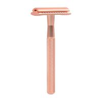 Afeitadora De Seguridad Con Doble Faja Para Hombres Y Mujeres Cuchillas De Seguridad Platinadas Metálicas Ecológicas 10 Piezas - details 5