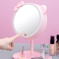 Espejo De Maquillaje LED Con Sensor Táctil Lámpara De Escritorio Ajustable Y Luz Dimmable 3 Colores Calor Para El Dormitorio Dispositivos De Preparación Del Maquillaje - details 5