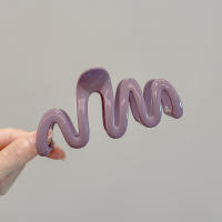 Pinza Para El Cabello De Gelatina Colorida Para Mujeres Y Niñas Diseño Coreano Fashion Simple Y Dulce Clip Para El Cabello Irregular Accesorio De Moda Para Todas Las Estaciones - details 12