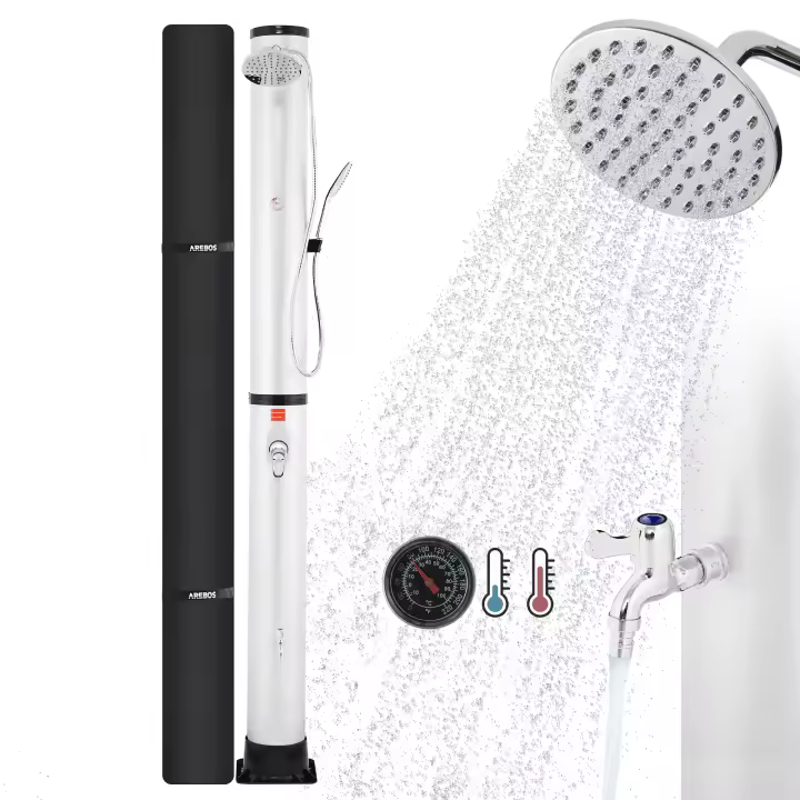 AREBOS 40L Ducha de Solar Ducha de Piscina Ducha JardÃ­n Camping Ducha Exterior - 1