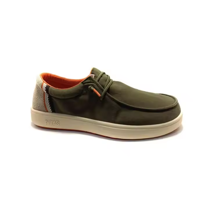 Zapatillas marca Pitas modelo Cana 14-Kaki para calzado hombre en color verde - 1