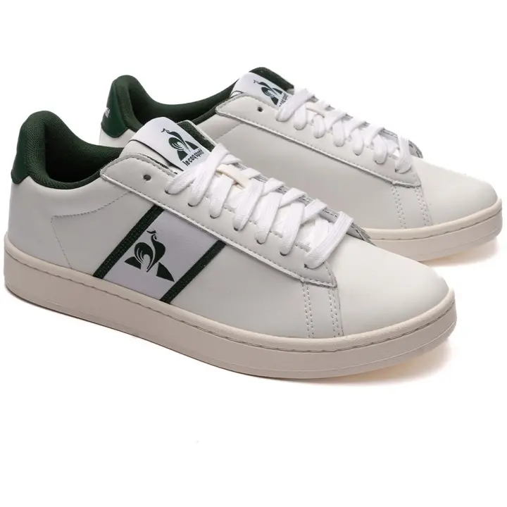 Zapatillas Le Coq Sportif Classic Soft Optical para unisex en color blanco - 1