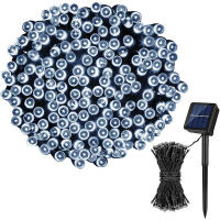 Luz De Cadena Solar LED 20-300 Para Jardín Inalámbrica Impermeable 3V Guirnalda Para Navidad Y Fiestas Decoración De Hogar - details 6
