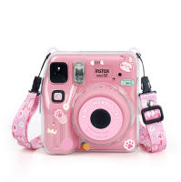 Funda Transparente Protectora Para Fujifilm Instax Mini SE Con Correa De Hombro Y Bolsillo De Almacenamiento Para Cámara Instantánea - details 6