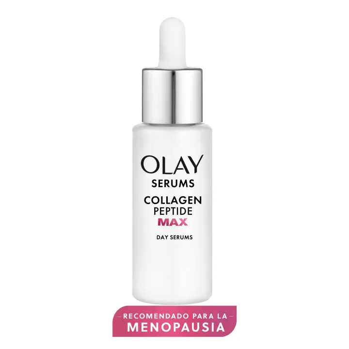 Olay Collagen Peptide MAX Sérum Triple Acción, Con Péptido De Colágeno, Niacinamida Con Una Pureza Del 99% Y Un 50% Más* De Glicerina, Fortalece, Hidrata Y Restaura, Recomendado Para La Piel Durante La Menopausia 40ml - 1