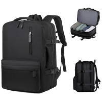 Mochila Viaje Cabina Avión - Apta para Compañías Low Cost -  Equipaje de Mano Espacioso con Compartimentos y Puerto USB - 45x34x20 Ideal para Viajes y Escapadas Marca DEBEKOR - details 0