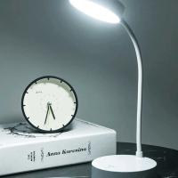 Lámpara De Escritorio LED Flexible Con 3 Niveles De Regulación De Brillo USB Iluminación Cálida/Blanca Para Lectura Y Estudio En Oficina Y Hogar - details 8