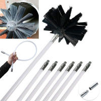 Kit De Limpieza Para Campana Flexible Con Cepillo Y Varillas De Limpieza De Soot Herramienta De Limpieza De Níquel Kit De Limpieza De Campana - details 0