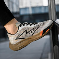 Zapatillas De Correr Para Hombre De Alta Calidad Antideslizantes Casual Deportivas Ligeros Y Transpirables Tenis Con Placa De Carbono Entrenador - details 5