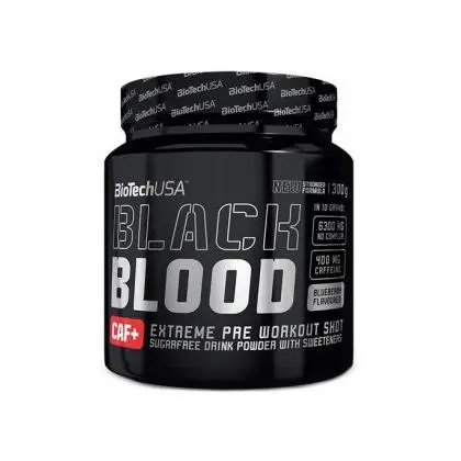 Pre-entreno BLACK BLOOD CAF+ Biotech USA - 1