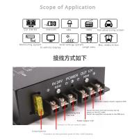 Convertidor De Voltaje Automotriz 24V a 12V 60A~100A Regulador De Tensión Para Coche Inversor De Audio De Coche Protección Contra Sobrecorriente Y Sobretensión - details 2