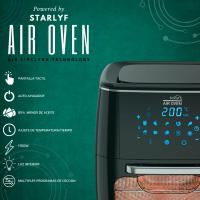 STARLYF - Horno freidora de aire sin Aceite 3 en 1, 12 litros, 1700W, 10 Programas, deshidratador de alimentos, Incluye accesorios, Ahorro energético con tecnología Air Cycling, Panel LED táctil Air Oven - details 0
