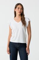 Camiseta kira blanca de Tiffosi. Un fondo de armario que no te puede faltar esta temporada - details 4