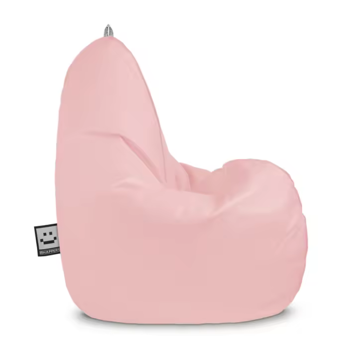 Puff Pera Relax Polipiel Rosa HAPPERS - Cómodo, ligero y resistente. Make it Happers® - 1