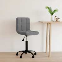 vidaXL Silla de oficina giratoria de terciopelo en color Rosa/Gris oscuro/Rojo vino tinto y más | cómodas modernas ergonómicas para comedor cocina salón hogar - details 1