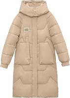 Abrigo de Algodón con capucha extrable para Mujer, Nuevo Mode de Invierno, Longitudinal Media, hasta la rodilla, Gruese, 2024 chaqueta de ropa de Mujer - details 1