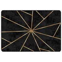 vidaXL Alfombra lavable antideslizante 120x180 cm Color Gris y dorado,  Beige y dorado,  Beige y negro y mas Alfombras de área  Alfombra de Piso para Sala de Estar Dormitorio Habitación Salón - details 0