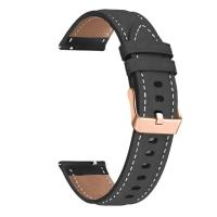 Correa De Reloj De Cuero Genuino 20mm Para Garmin Venu 2 plus SQ Vivoactive 3 3t Vivomove HR Reemplazo De Pulsera Para Reloj Inteligente - details 9