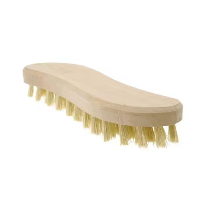Genérico NO MARCA Cepillo Clásico de Madera 20cm - Limpieza Eficiente - 1