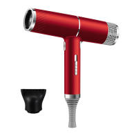 Diffusor De Secador De Pelo Resistente Al Viento Con Luz Azul Y Aniones Herramientas Antiestáticas Para El Cabello Potencia Alta Para Hogar - details 14
