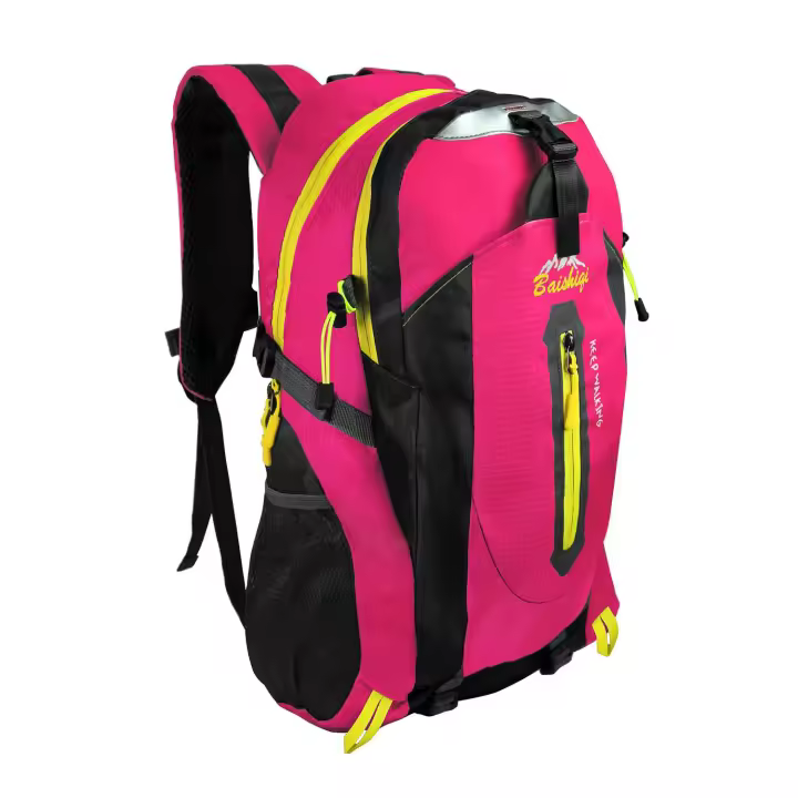 Ociodual Mochila Senderismo 30L Rosa Ligera Impermeable Mochila Viaje Supervivencia Plegable Mochila Mujer Camping Mochila Hombre Trekking Montaña Mochilas Marcha Nórdica Deporte - 1