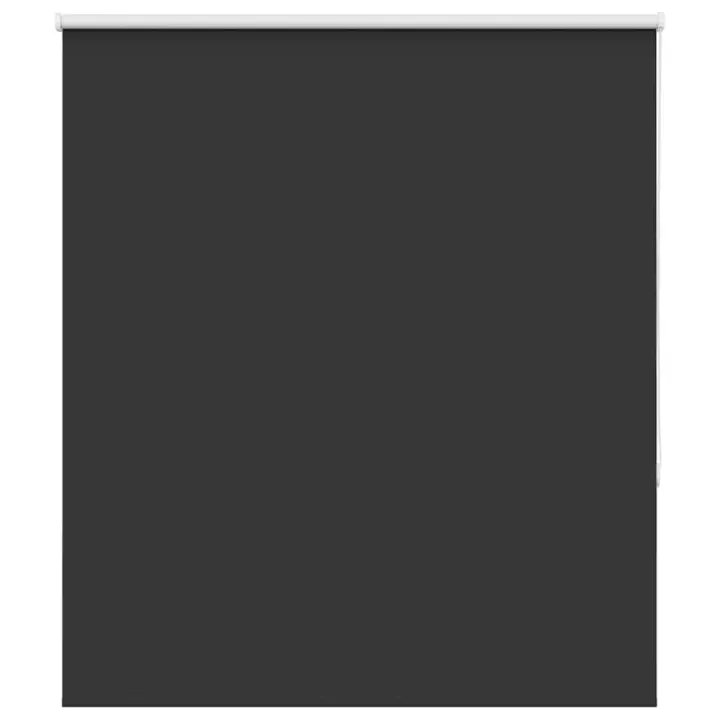 Estor Enrollable Opaco negro 140x175 cm Tela Ancho 136,6 cm - 1
