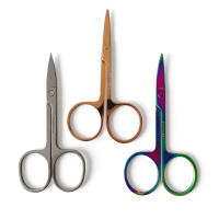 Tijeras De Cejas Para Maquillaje Eliminador De Vello Facial Herramientas De Belleza Tijeras De Uñas Y Cutícula De Acero Inoxidable Tamaño 4x6 - details 3