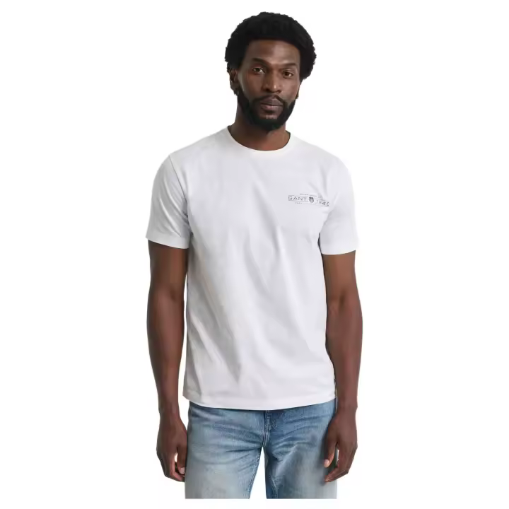 Camiseta Gant Printed Graphic Ss T-Shirt - 1
