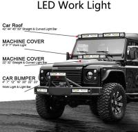 2x12V 24V LED Luz de Trabajo 16 LED 48W Luz de trabajo, IP67 Profunda waterproof Luces de trabajo de hoy para Automóvil Motocicleta Tractor Camiones ATV SUV (48W) - details 3
