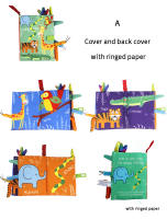 Libro De Tela Suave 3D Para Bebé Juguete Educativo Montessori Primera Edición Colorido Aprendizaje De Habilidades Básicas De La Vida Infantil - details 20