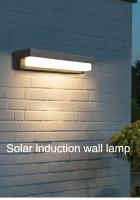 Lámpara De Pared Solar LED Para Jardín Exterior IP65 Impermeable Con Sensor De Movimiento Decoración Para Balcón Y Jardín Moderna - details 0