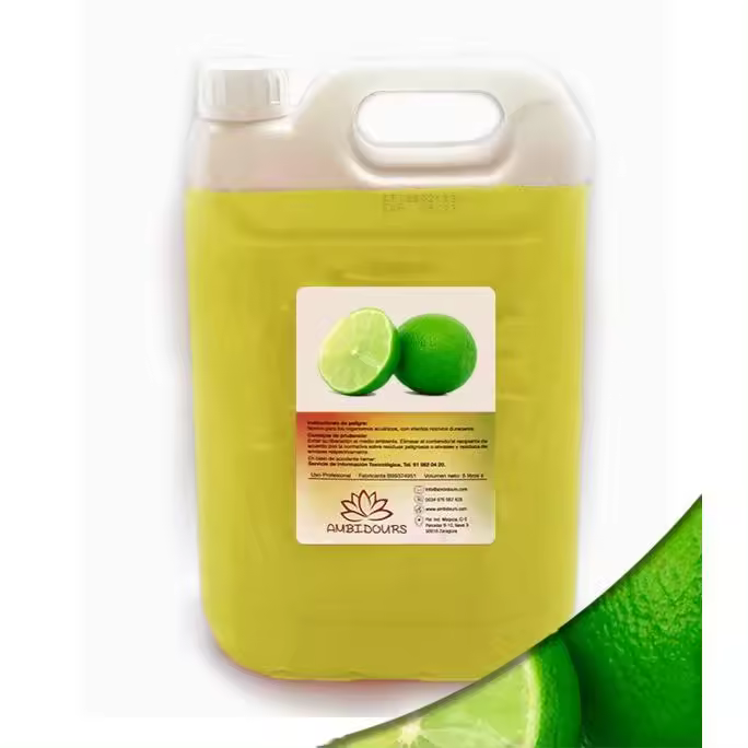 Fregasuelos AMBIDOURS con Acción Reforzada - 5L - Alto poder desengrasante y desodorizante - Para toda clase de superficies - Aromatizados - 1