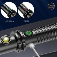 Linterna Tactica CH-22019 LED De Alta Potencia Con Forma De Porra , Alcance mas de 100M , Defensa personal , Punta De Hierro Para Cristales., Nuevo , envio 24h - details 4