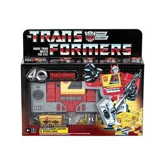The Transformers Retro G1 Figura AutobotBlaster & Steeljaw 18 cm - 1