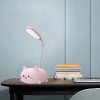 Lámpara de Mesa LED con forma de Gato, Brazo flexible, recargable por USB, Protección ocular, lámpara de Lectura - details 2