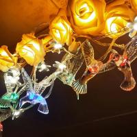 Luces De Cola De Golondrina RGB 6M 40LED Para Decoración De Habitaciones Y Fiestas Navideñas Luz Faeira Para El Hogar Interior - details 3