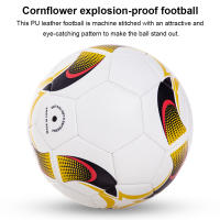 Balón De Fútbol De Cuero Tamaño 5 Para Entrenamiento Y Partidos Profesionales Accesorio De Deporte Para Campo De Juego - details 5
