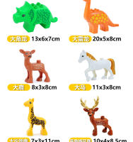Bloques De Construcción Grandes Para Niños Con Accesorios De Granja Marina Y Animales Compatibles Con Duplo Para Juego Educativo Regalo Para Niños - details 9