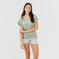 Tramas+ Pijama Corto Soft Mujer - Camiseta Manga Corta y Pantalón Cintura Elástica - details 2
