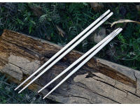 Tiartisan Cutlería De Titanio Ultraligera Para Camping Y Senderismo 195mm/230mm Palillos Huecos Para Exterior No Desechable - details 15