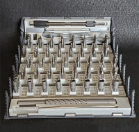 Juego De Destornilladores Precisi\u00f3n 128 En 1 Magn\u00e9tico Para Reparaci\u00f3n Profesional Herramientas Manuales Para PC iPhone Reloj Multifuncional Antideslizante Acero Cromo-vanadio - details 3